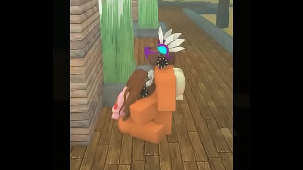 Захлопываю мой член глубоко в киску моей жены, ROBLOX