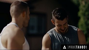 Похотливая мачеха Шина Райдер втроем с пасынком, двойное проникновение